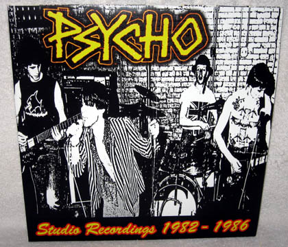 PSYCHO "Studio Recordings 1982-1986" 2xLP (Welfare)